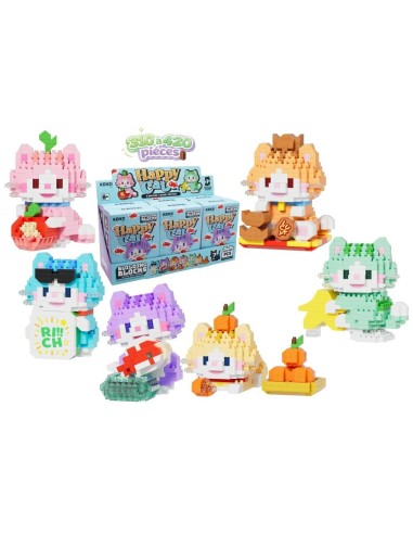 KAWAII BOX - Happy Cat - Kit de Construction (6pcs) 310  à 420pcs 