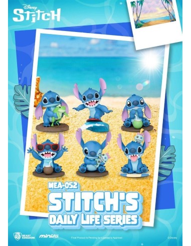 LILO & STITCH - Stitch's Daily Life Series - Set 6 Figurine 8 cm 