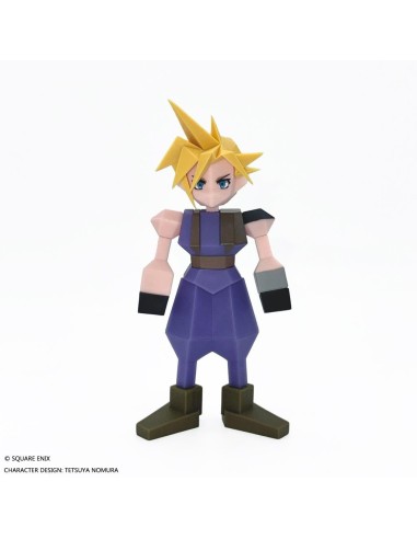 FINAL FANTASY VII - Cloud Strife - Figurine Polygon Soft Vinyl 15cm 