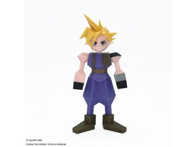FINAL FANTASY VII - Cloud Strife - Figurine Polygon Soft Vinyl 15cm 