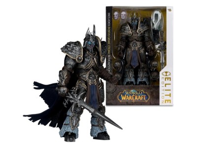 WORLD OF WARCRAFT - Roi Liche - Figurine Elite Edition 18cm 