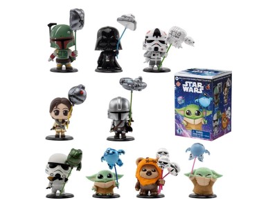 STAR WARS - Balloon Cosbi - Assort 8 Figurines BLIND BOX 