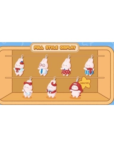 MOMO BUNNY - Vibrant Series - Blind Box Set 6 Peluche 