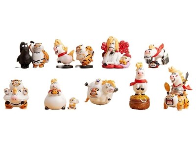ALEXANDER THE FAT TIGER -Real crazy Horse Series -Blind Box Set 8 Fig. 