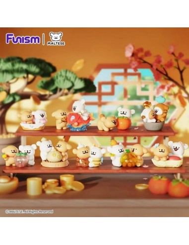 MALTESE - Lucky Paws Series - Blind Box Set 8 Figurine 