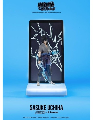 NARUTO - Sasuke Uchiha - Figurine Neon by Tsume 25cm 
