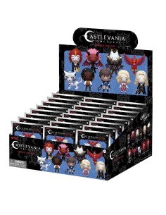 CASTLEVANIA NOCTURNE - Series 1 - 3D Foam Bag Clip (Display 24 Pcs) 