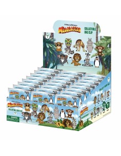MADAGASCAR - Series 1 - 3D Foam Bag Clip (Display 24 Pcs) 