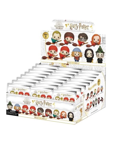 HARRY POTTER - Series 9 - 3D Foam Bag Clip (Display 24 Pcs) 