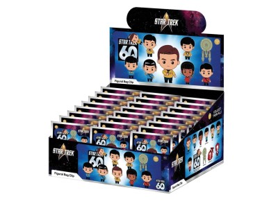 STAR TREK - Series 1 - 3D Foam Bag Clip (Display 24 Pcs) 