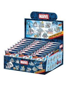 MARVEL RIVALS - Jeff Series 17 - 3D Foam Bag Clip (Display 24 Pcs) 