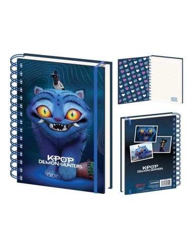 K-POP DEMON HUNTERS - Derpy Tiger - Notebook Lenticulaire A5 