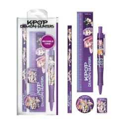 K-POP DEMON HUNTERS - Set de Papeterie (5pcs) 