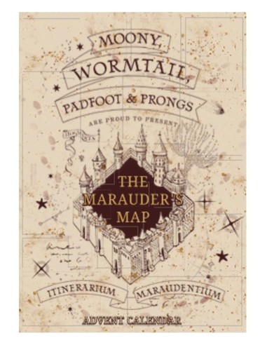 HARRY POTTER - Marauder's Map Classic Advent Calendar 2026 