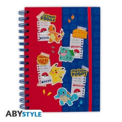 POKEMON - Red & Blue Partenaires - Cahier A5 