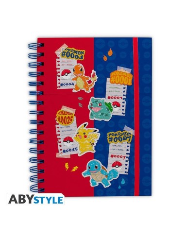 POKEMON - Red & Blue Partenaires - Cahier A5 