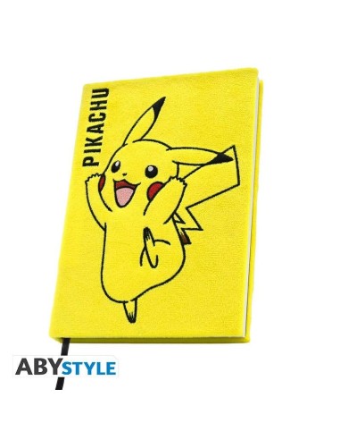 POKEMON - Pikachu Peluche - Cahier A5 Premium 