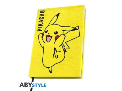 POKEMON - Pikachu Peluche - Cahier A5 Premium 