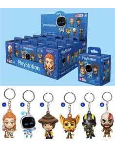 PLAYSTATION - Pocket Hero - Assort 12 Porte-Clés BLIND BOX 5.5cm 