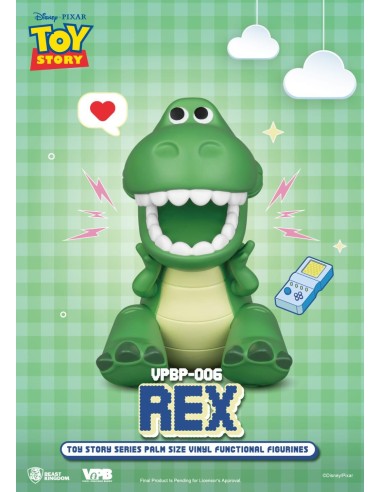 TOY STORY - Rex - Tirelire Vinyl Figure 12.1cm 