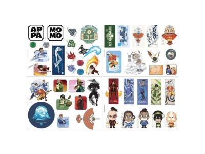 AVATAR LE DERNIER MAITRE DE L'AIR - Set of tech decals 