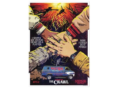 STRANGERS THINGS - The Crawl - Art Print - Edition Limitée 