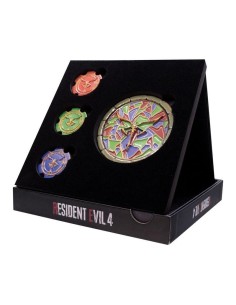 RESIDENT EVIL 4 - Church Puzzle - Set de Médaillons Edition Limitée 
