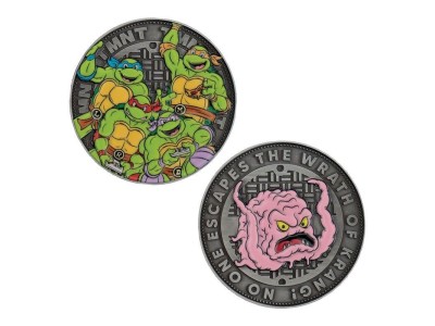 LES TORTUES NINJAS - Kang - Pièce Edition Limitée 
