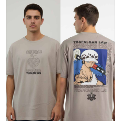 ONE PIECE - Trafalgar Law - T-Shirt Homme (S) 