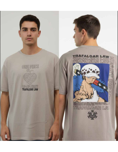 ONE PIECE - Trafalgar Law - T-Shirt Homme (S) 