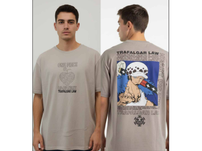 ONE PIECE - Trafalgar Law - T-Shirt Homme (S) 