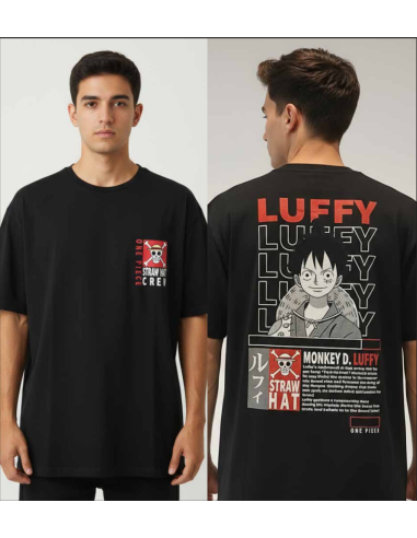 ONE PIECE - Monkey D. Luffy - T-Shirt Homme (M) 
