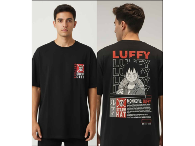 ONE PIECE - Monkey D. Luffy - T-Shirt Homme (S) 