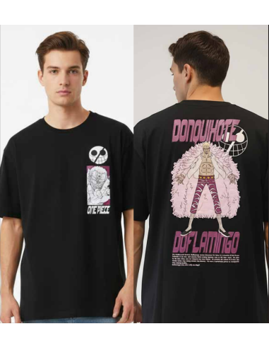 ONE PIECE - Donquihote Doflamingo - T-Shirt Homme (L) 