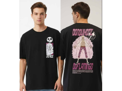 ONE PIECE - Donquihote Doflamingo - T-Shirt Homme (L) 
