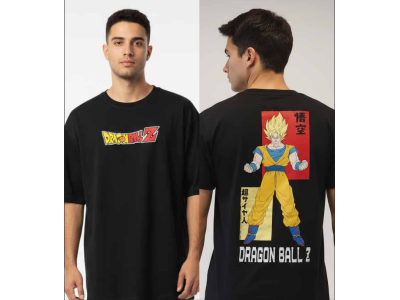 DRAGON BALL Z - Goku Super Saiyan - T-Shirt Homme (M) 