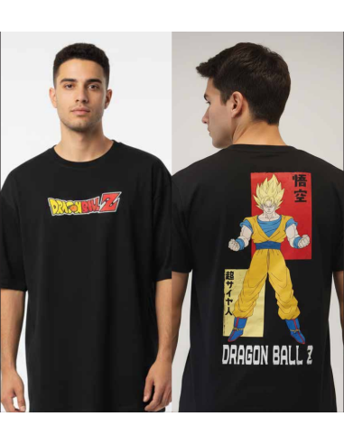 DRAGON BALL Z - Goku Super Saiyan - T-Shirt Homme (S) 