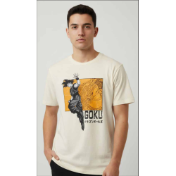 DRAGON BALL Z - Goku Dragon - T-Shirt Homme (M) 