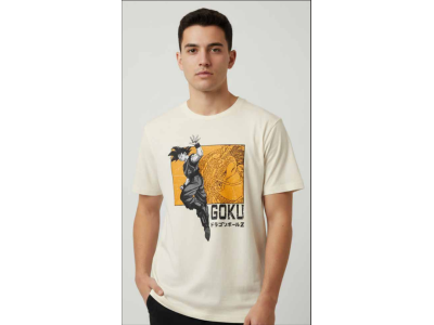 DRAGON BALL Z - Goku Dragon - T-Shirt Homme (S) 