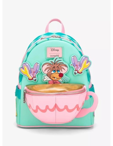 ALICE AU PAYS .. - Teacup Mouse - Mini Sac à Dos Loungefly "Exclusive" 