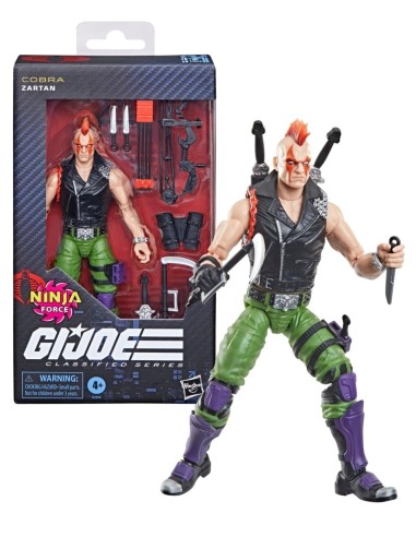 G.I. JOE - Zartan - Figurine Classified Series #192 15cm 