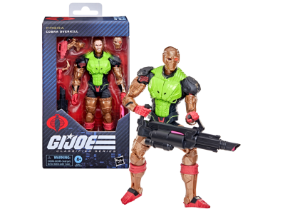 G.I. JOE - Cobra Overkill - Figurine Classified Series #201 15cm 