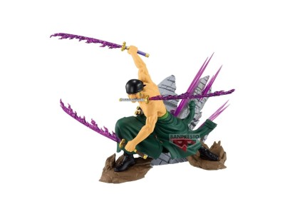 ONE PIECE - Roronoa Zoro - Figurine Theorama Soul 21cm 