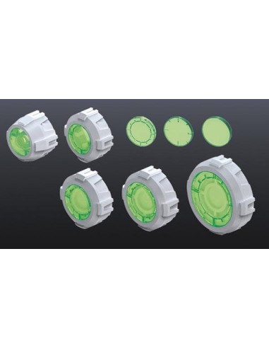 GUNDAM - Builders Parts HD Sight Lens Green - Model Kit 