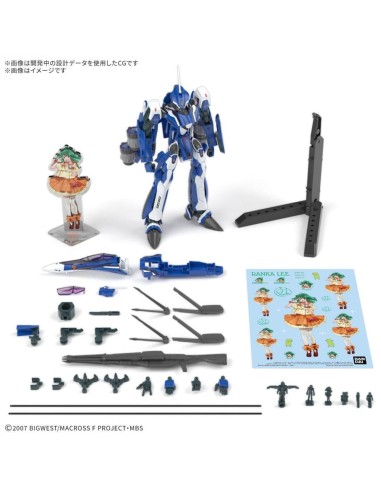 MACROSS - HG 1/100 VF-25G Messiah Valkyrie Deluxe Set - Model Kit 