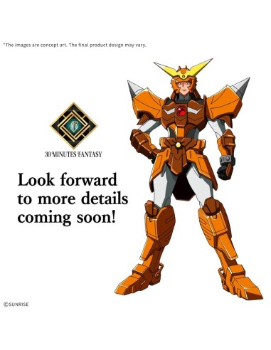 SAMURAI TROOPER -30MF Yoroi-Shinden Samurai Troopers Wild. - Model Kit 