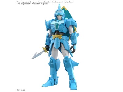 SAMURAI TROOPER -30MF Yoroi-Shinden Samurai Troopers Water - Model Kit 