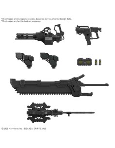 DAEMON X MACHINA - 30MM Parts Set TS Weapon Set 1 - Model Kit 