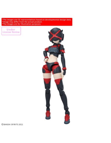 30MS - Option Parts Set 29 (Action Wear B) (Color B) - Model Kit 