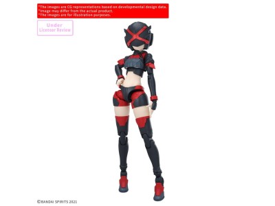 30MS - Option Parts Set 29 (Action Wear B) (Color B) - Model Kit 
